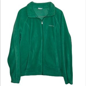 Green Columbia Fleece Size Large